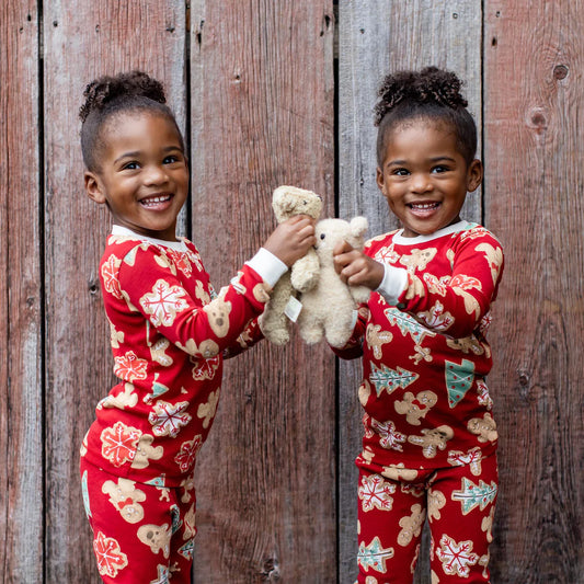 Gingerbread Two Piece PJs