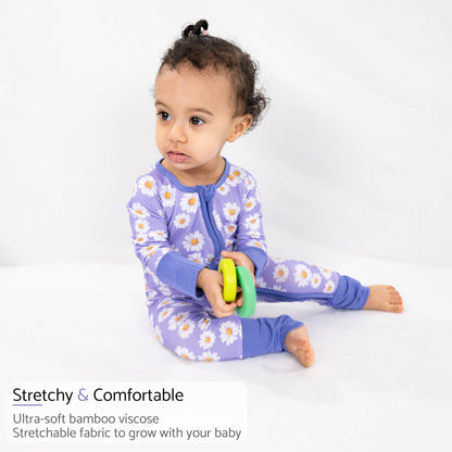 Beautiful Daisy Baby Bamboo Pajamas