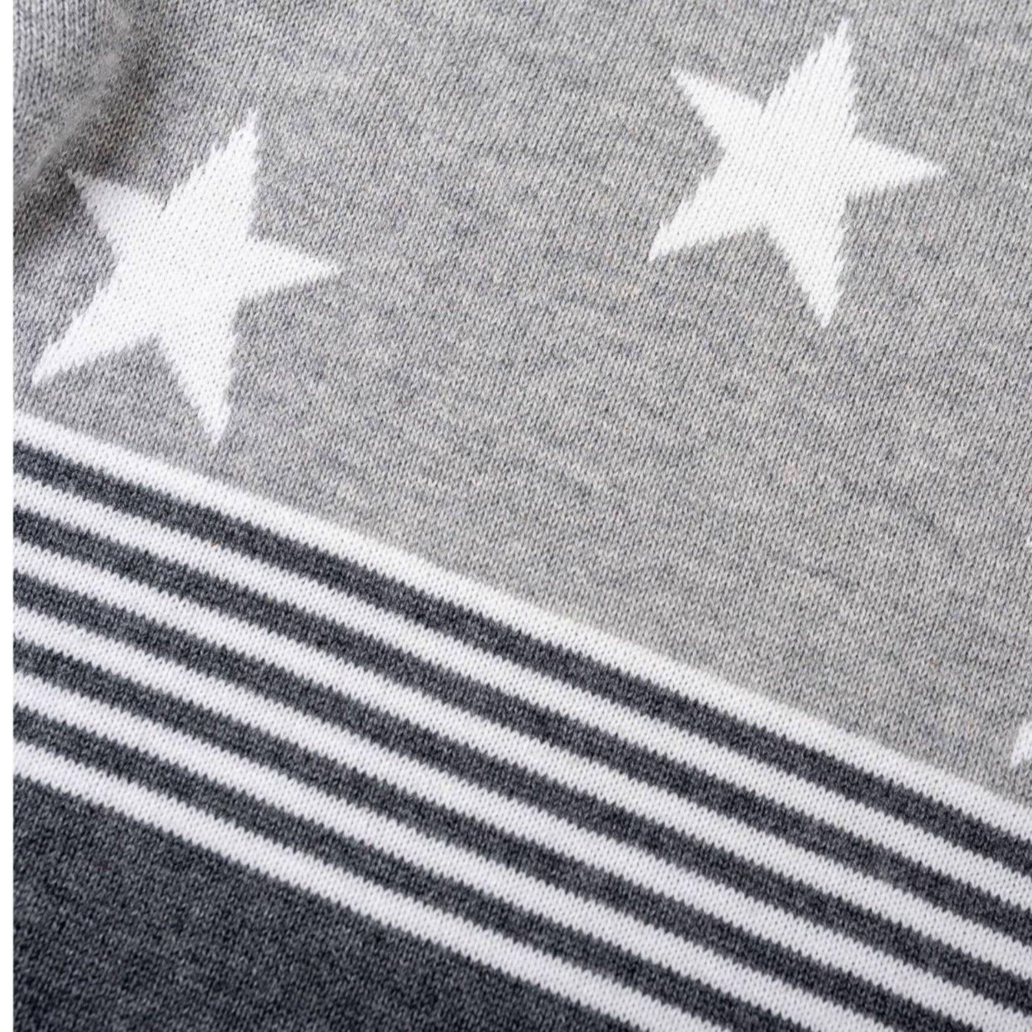 Stars and Stripes Sweater Romper