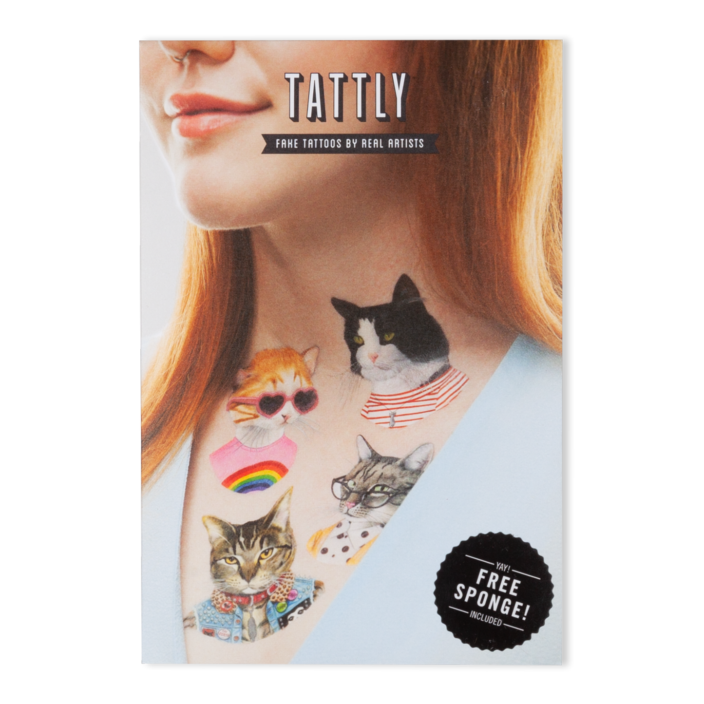 Cat Club Tattoo Set