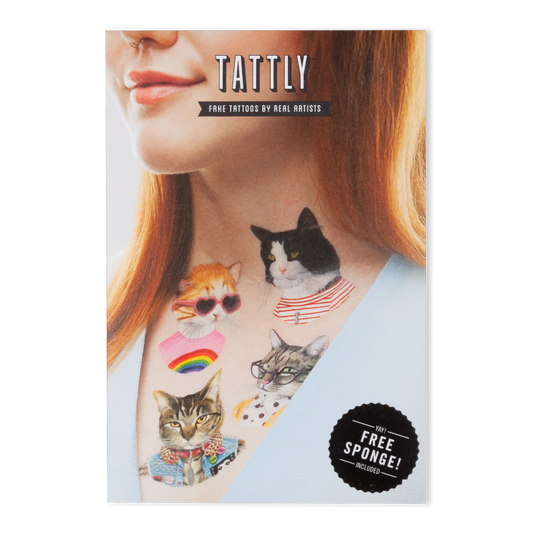 Cat Club Tattoo Set