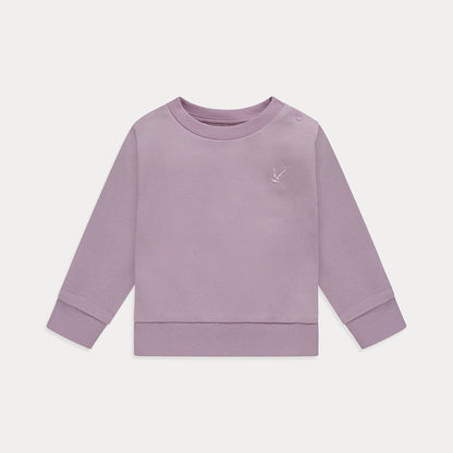 Fleece Cotton Crewneck Infant Sweatshirt
