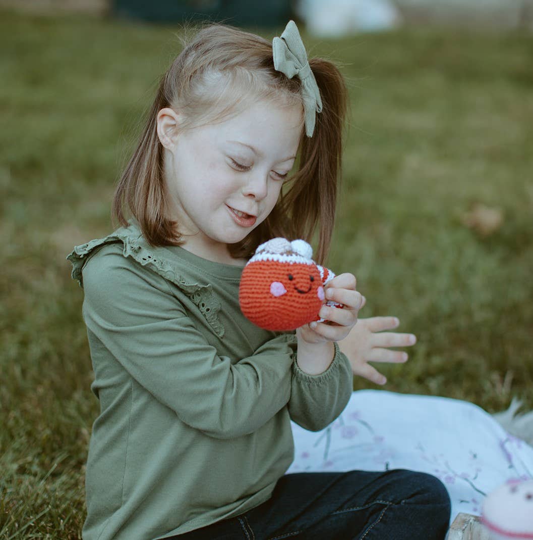 Pretend Play Food Rattle - Hot Cocoa