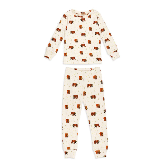 Brown Bear | Kids' Organic PJ Set