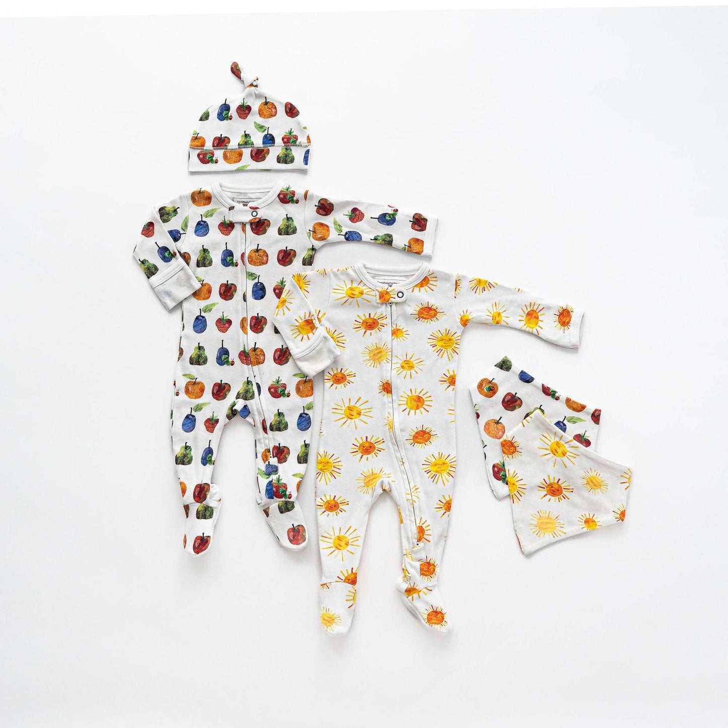 Fruit | Organic Zipper Footie