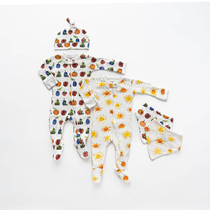 Fruit | Organic Zipper Footie