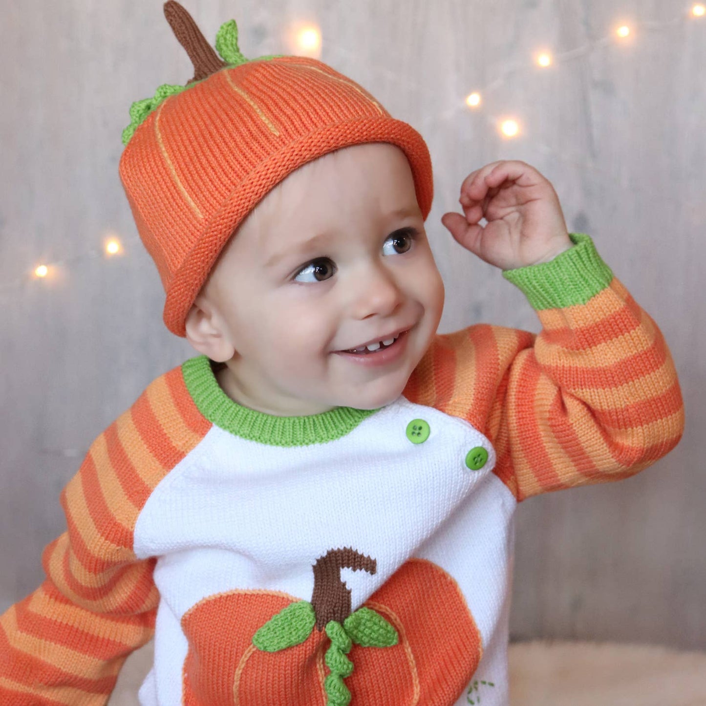 Pumpkin Knit Hat