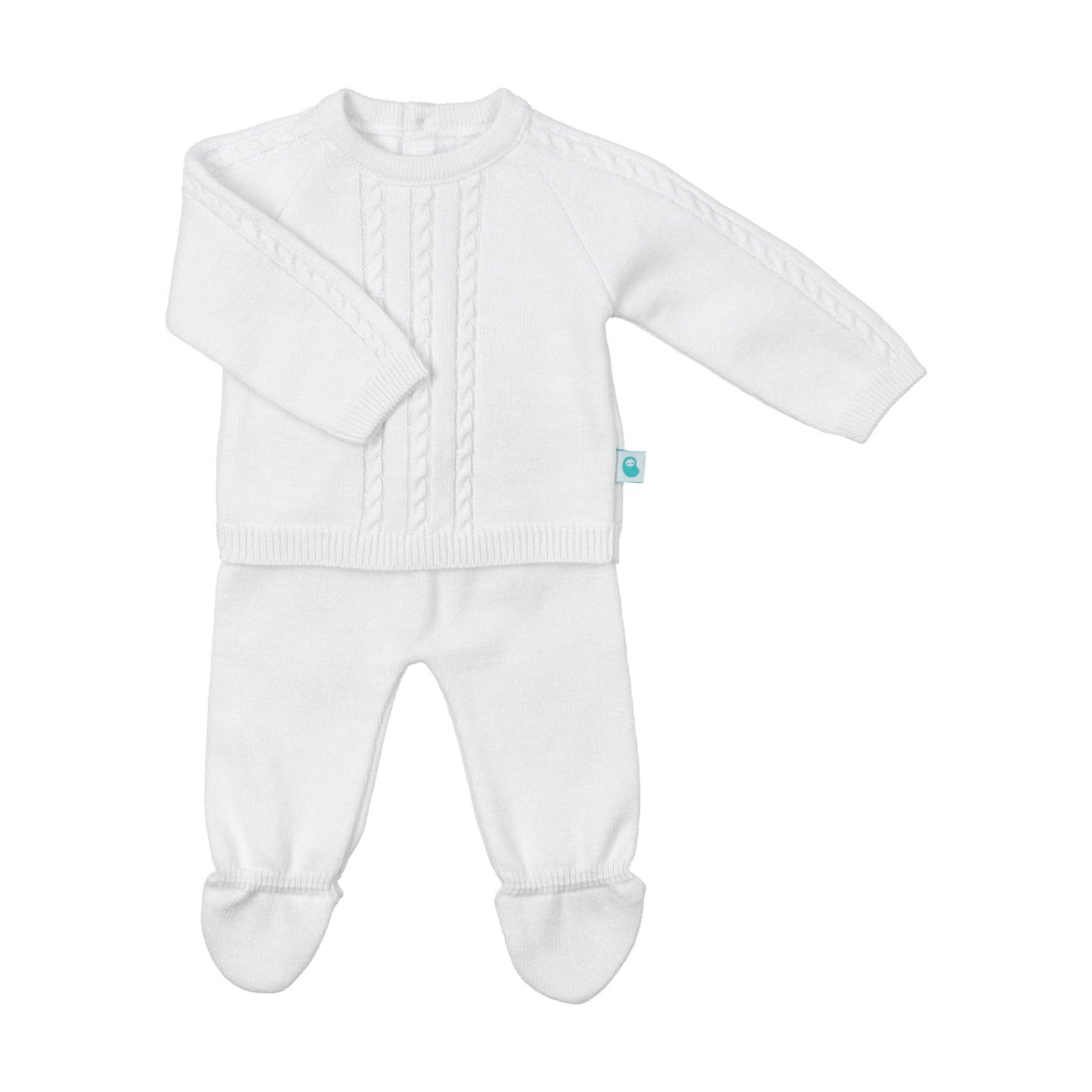 Baby Cotton Knitted Sweater and Pants Set