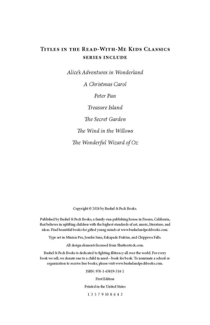 Peter Pan: The Read-With-Me Edition