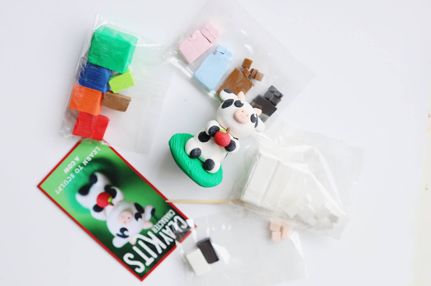 Cow DIY Polymer Clay Kit | Arts & Craft Kit