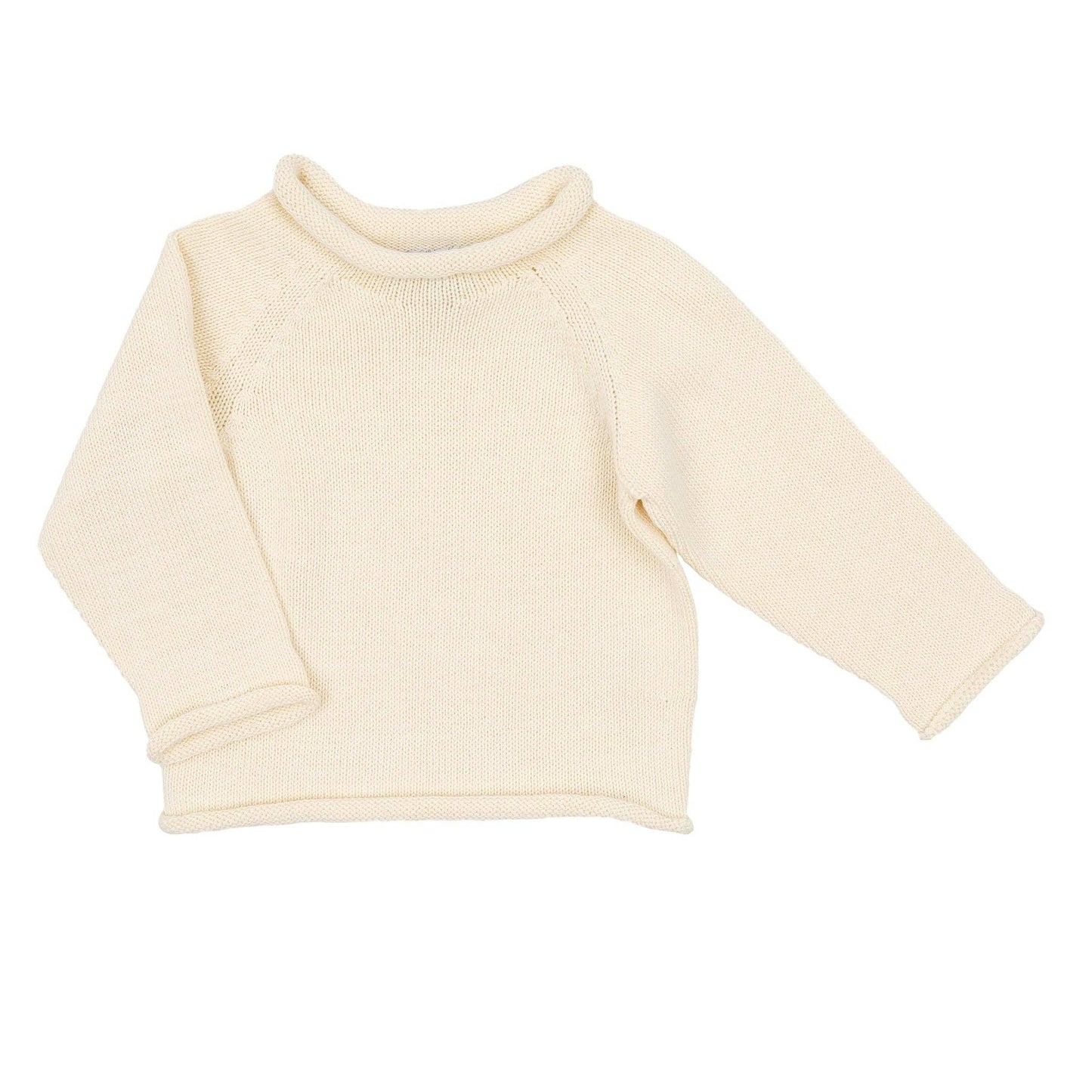 Essentials Knits Ivory Raglan Sweater