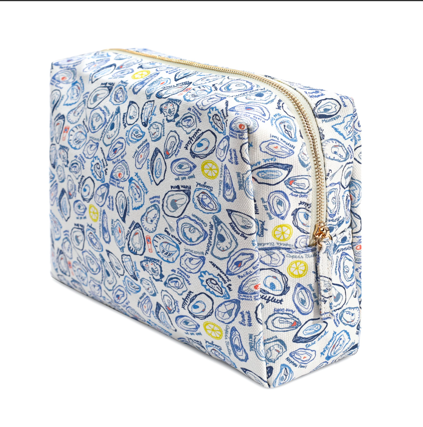 Oysters Large Travel Pouch