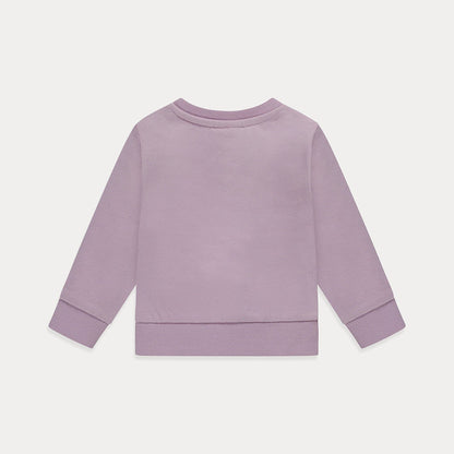 Fleece Cotton Crewneck Infant Sweatshirt