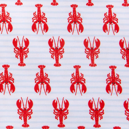Lil' Snappers Print Zip Footie