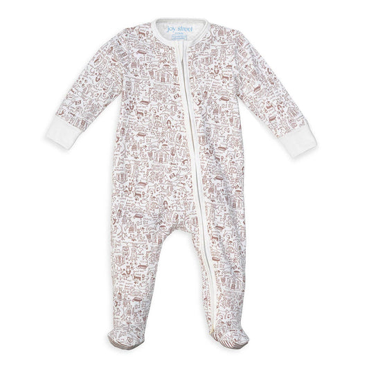 Good Dog Zip Baby Onesie