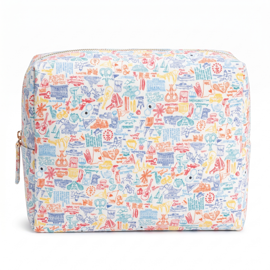 Rhode Island Large Travel Pouch