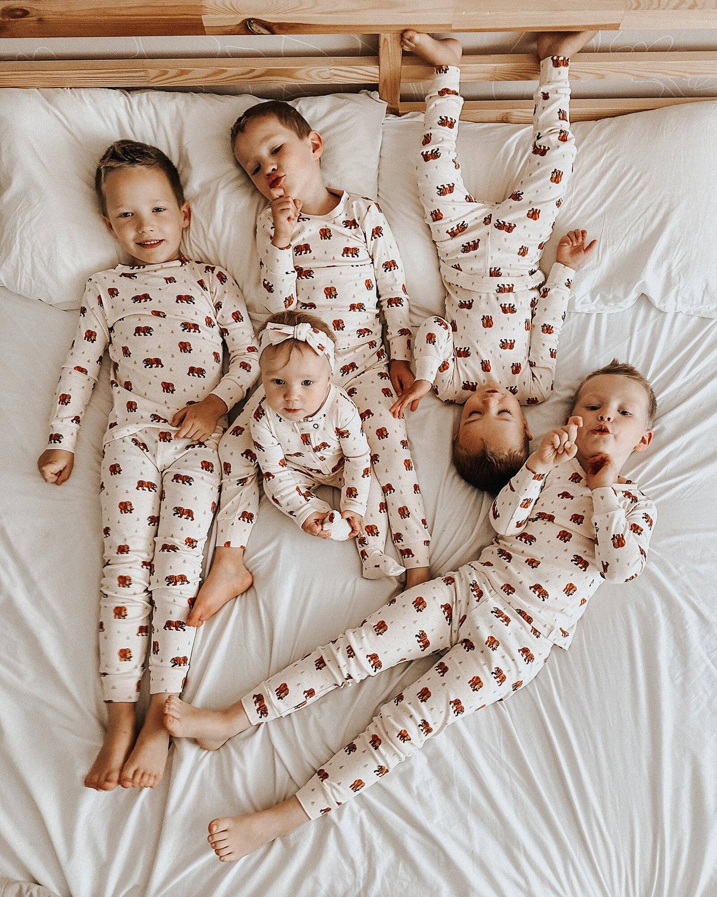 Brown Bear | Kids' Organic PJ Set