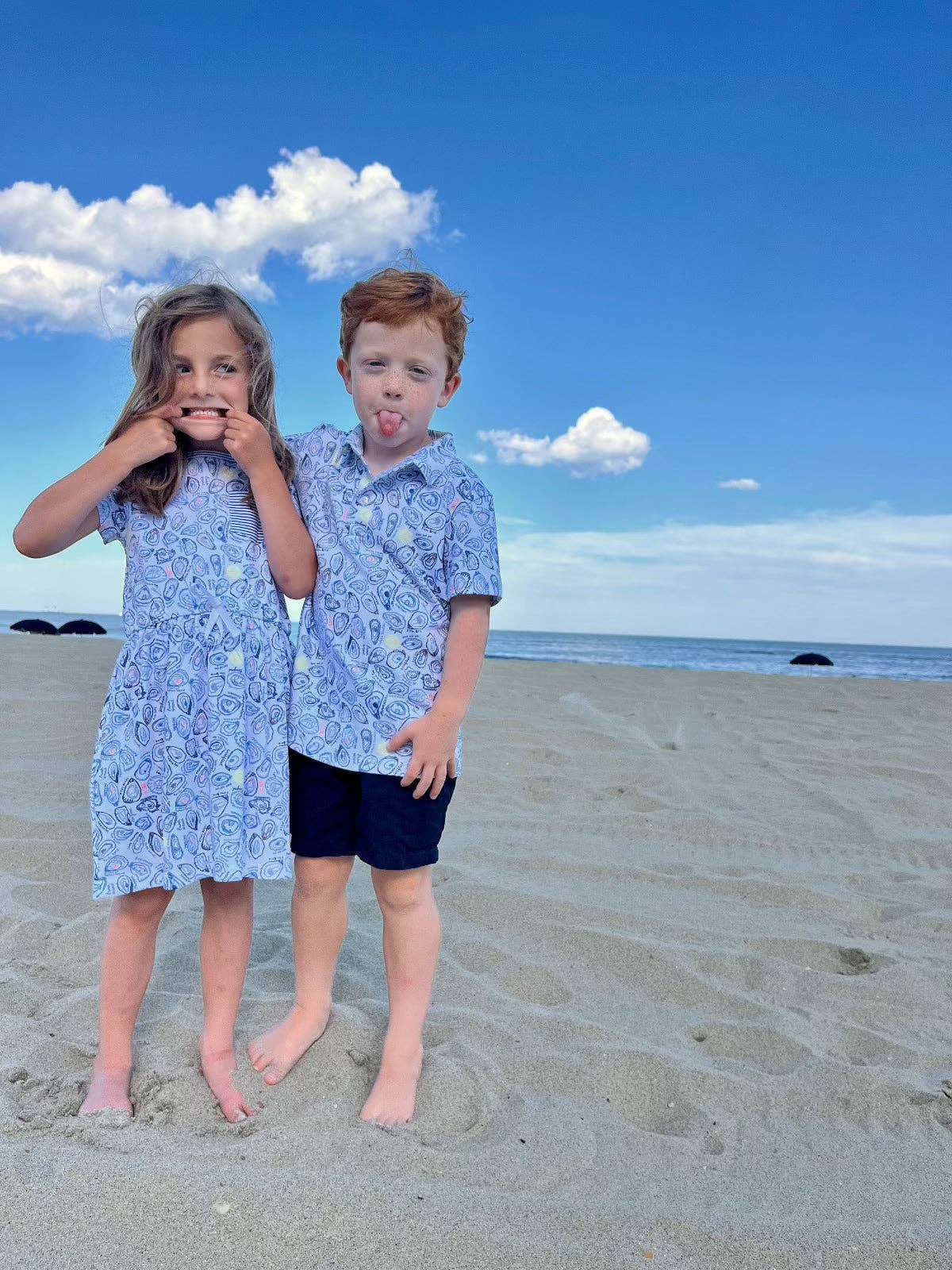 Oysters Boy's Polo Shirt