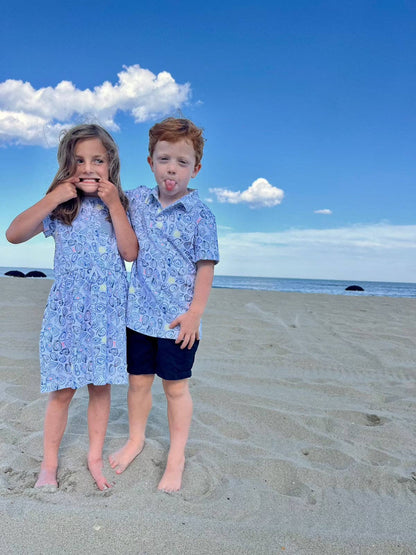 Oysters Boy's Polo Shirt