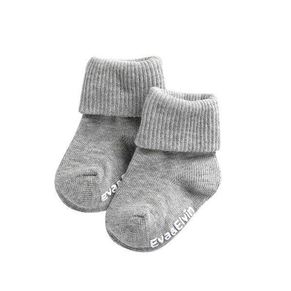 Grey Ankle Socks