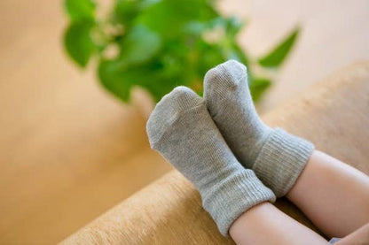 Grey Ankle Socks