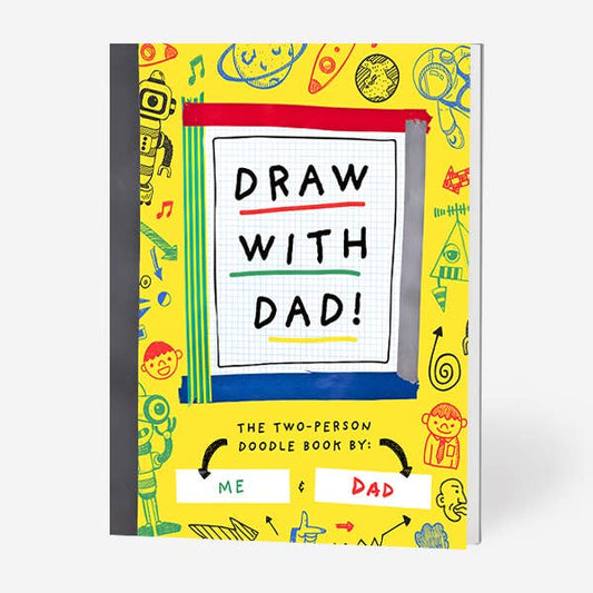 Draw With Dad! (Kids Doodle Coloring Book)