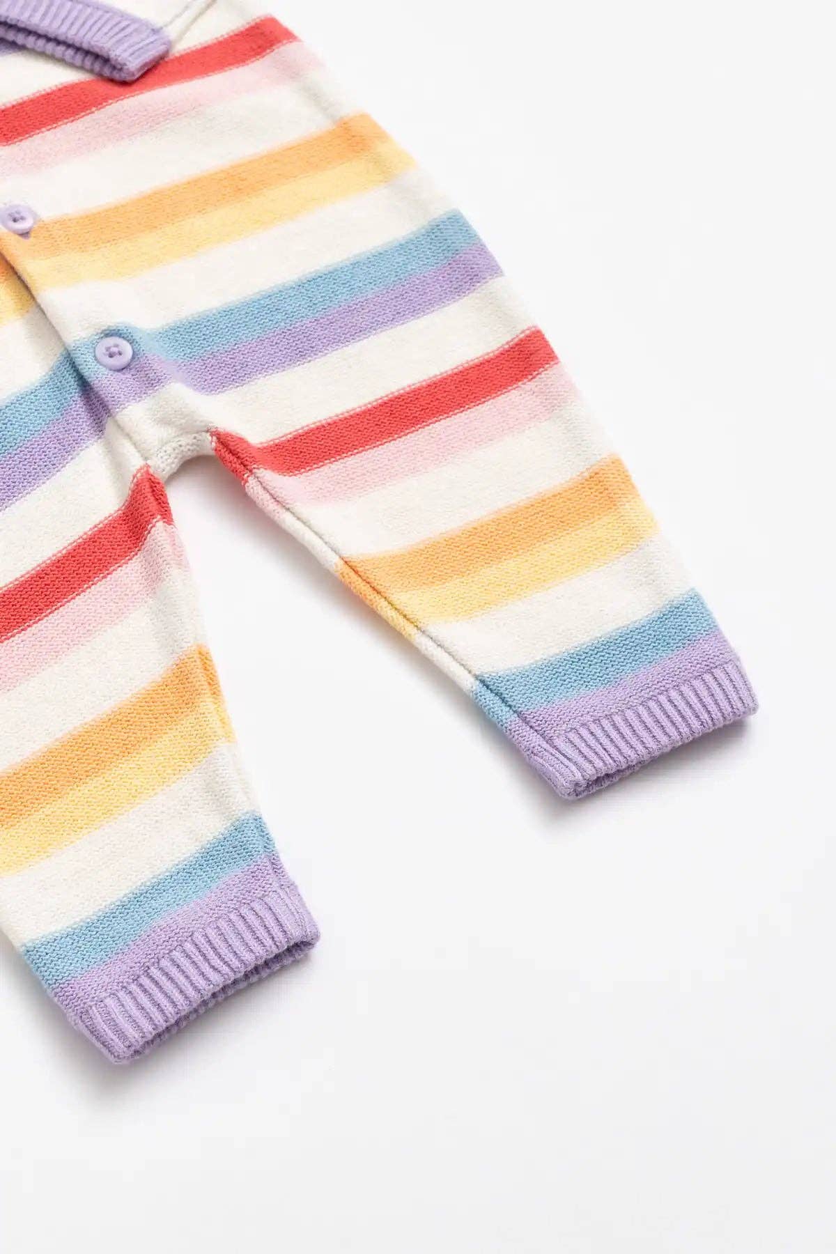 Apres Ski Romper - Pastel Stripes