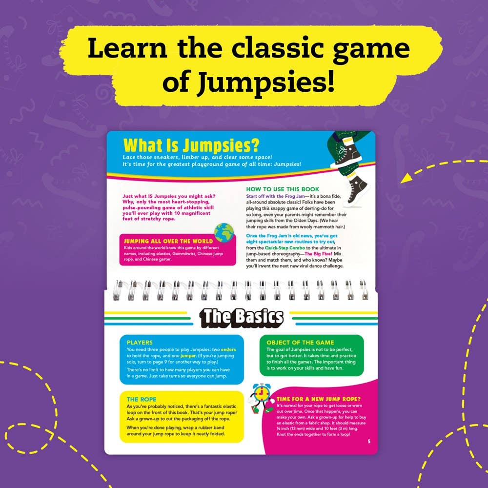 Jumpsies: How To Hop, Skip & Jump With Stretchy Rope