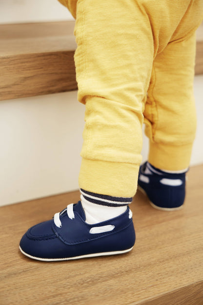 Eco Steps - Boat Shoe Sailor Blue