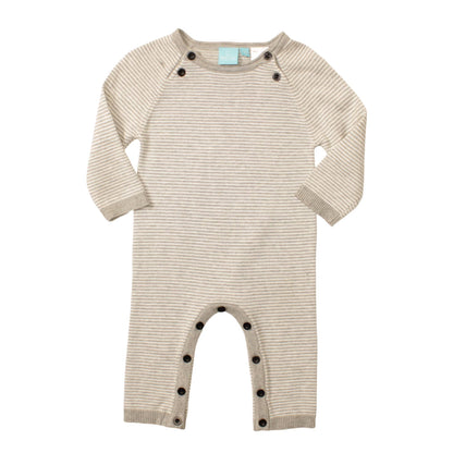 Mini Stripe Sweater Romper - Baby