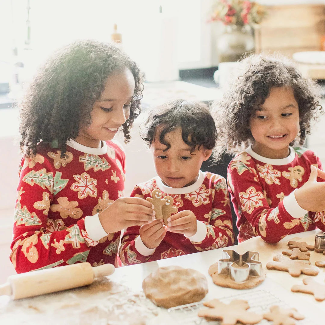 Gingerbread Two Piece PJs