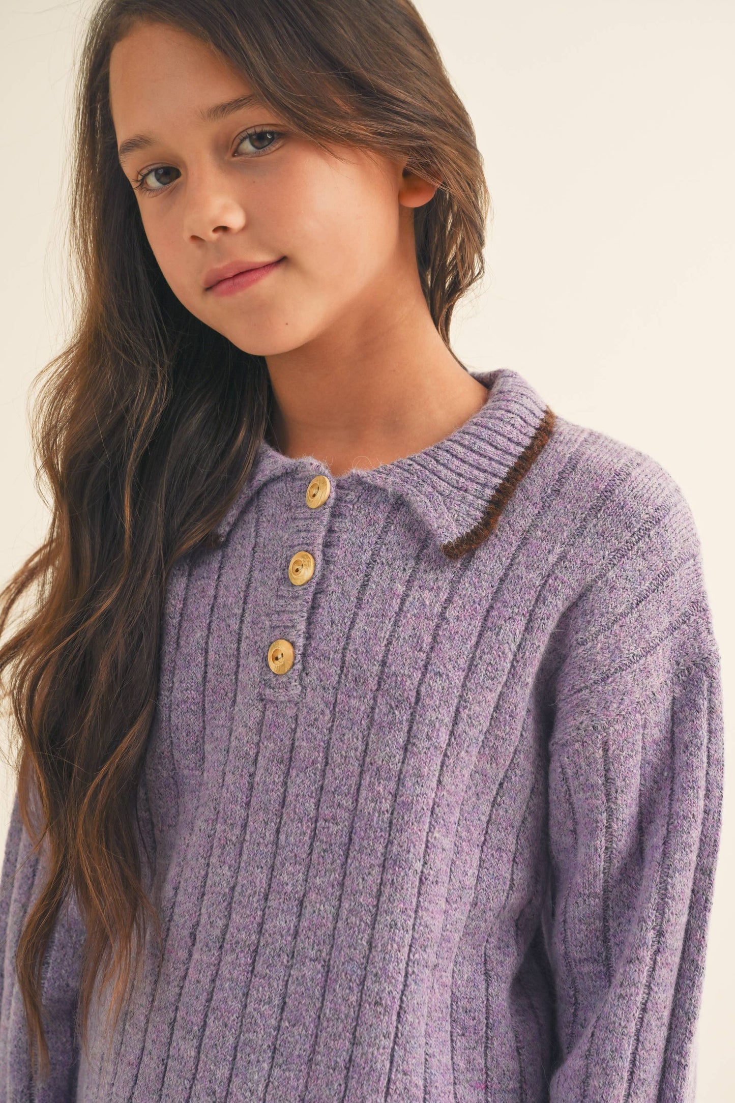 Retro Polo Sweater