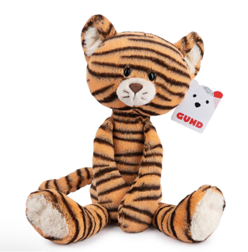 Gund Take-Along Friends, Effe Tiger Plush Stuffed Animal