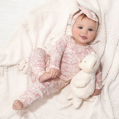 Vintage Rose Bamboo Romper