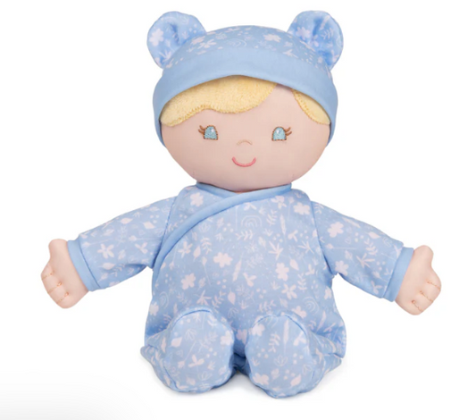 Gund Baby Sustainable Baby Doll, Blue