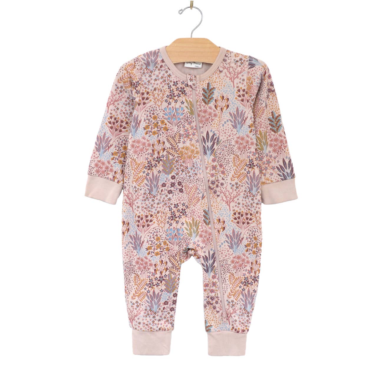 2 Way Zip Romper- Spring Garden