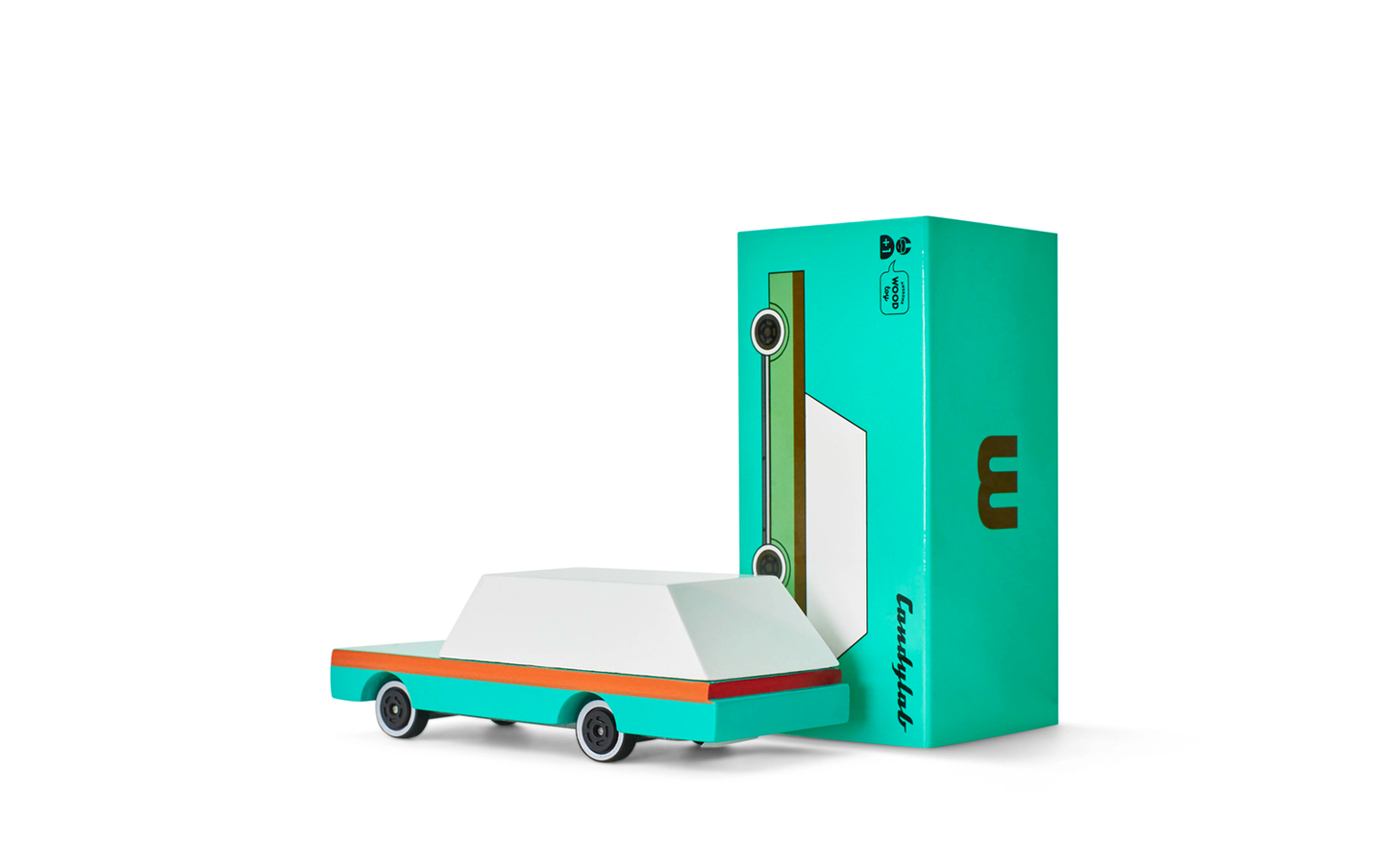 Candylab Toys - Teal Wagon