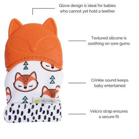 Itzy Ritzy Silicone Teething Mitt