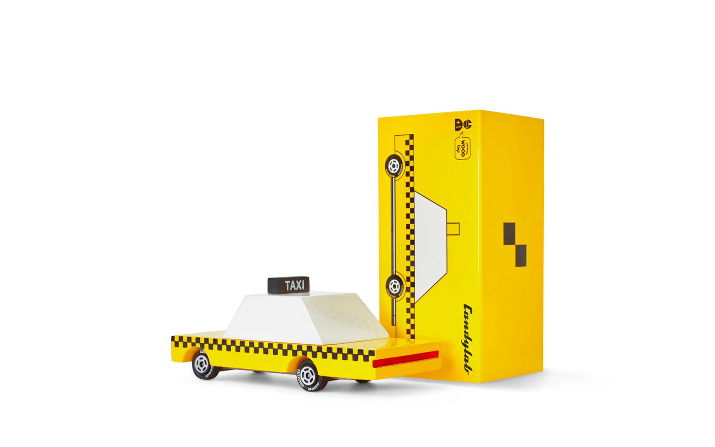 Candylab Toys - Yellow Taxi