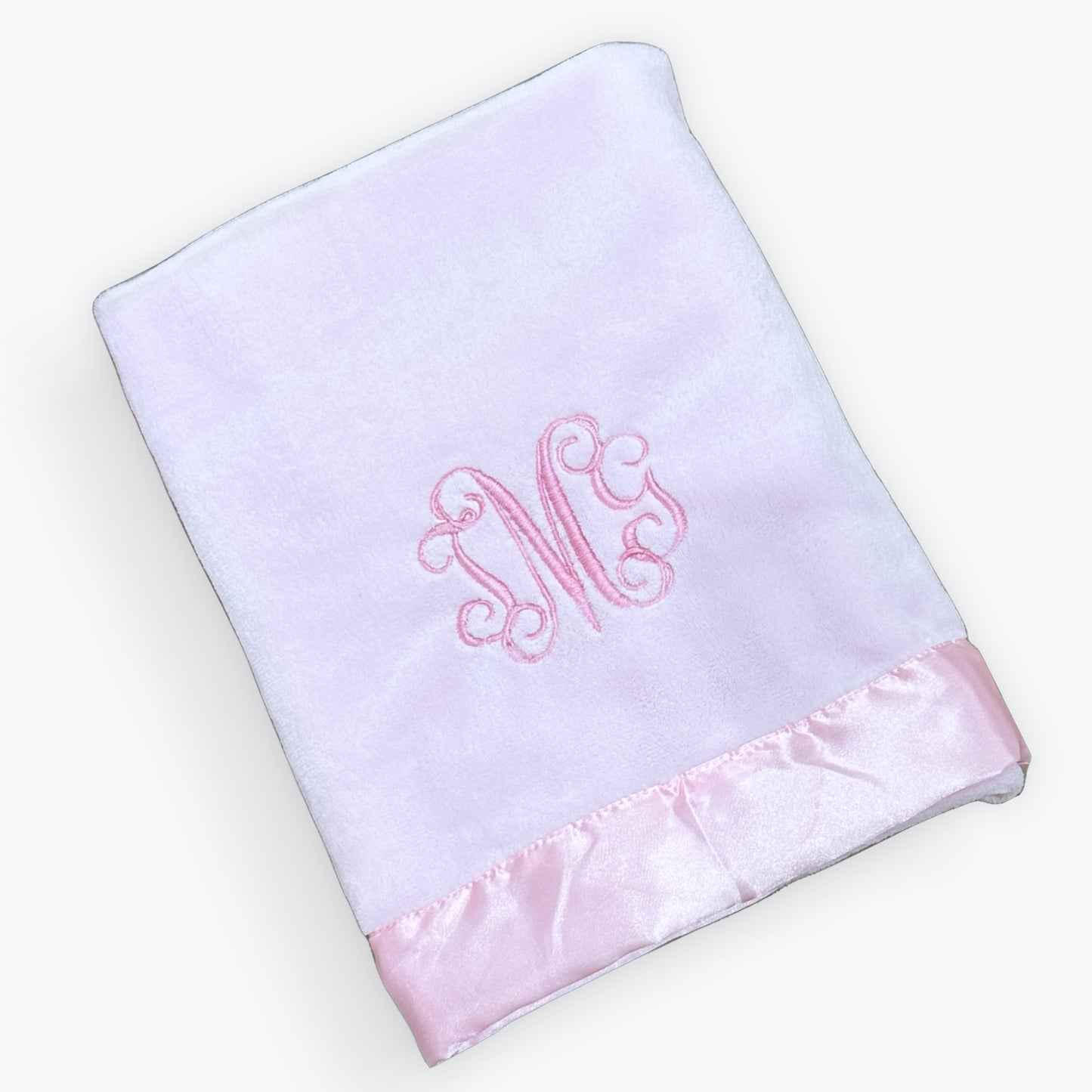 Fleece & Satin Baby Blanket