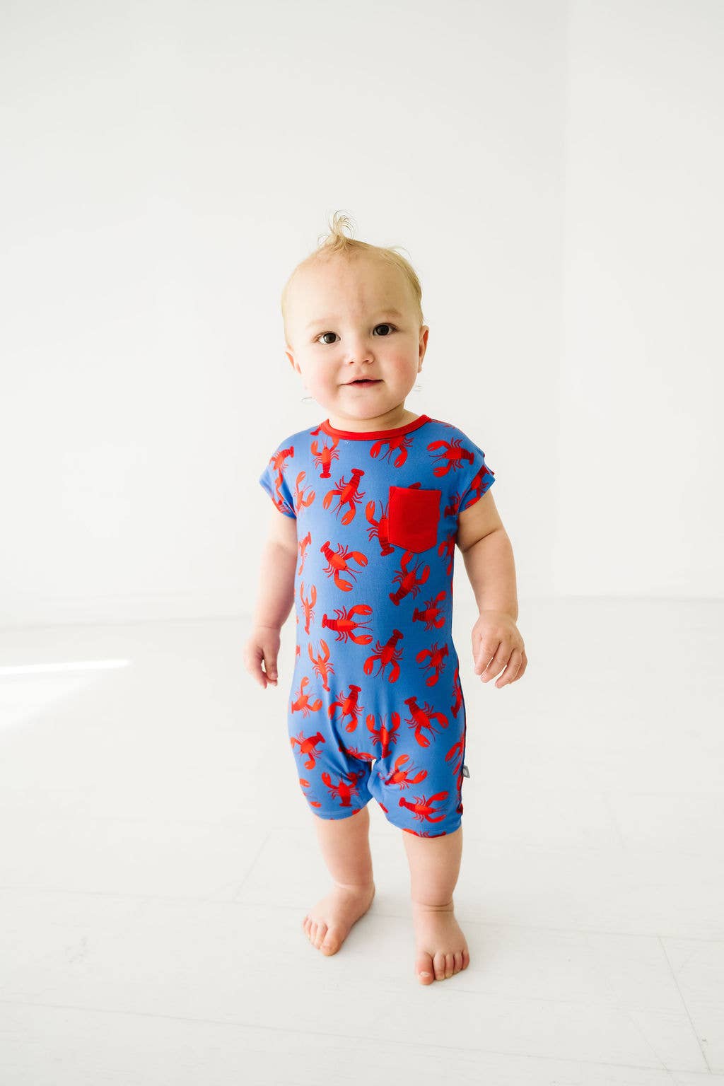 Lobster Short Romper