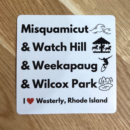 Westerly Love Sticker