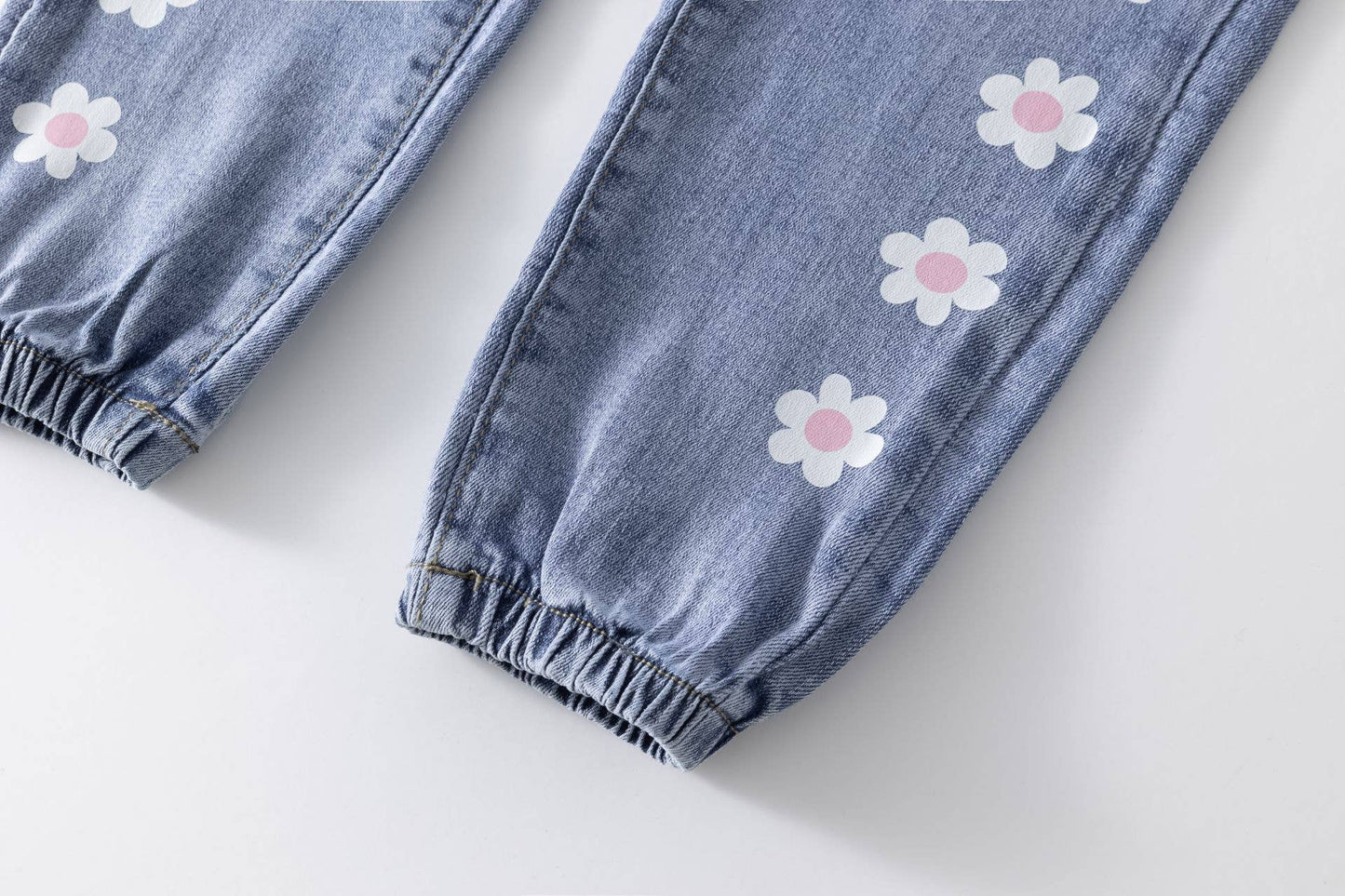 Daisy Denim Joggers