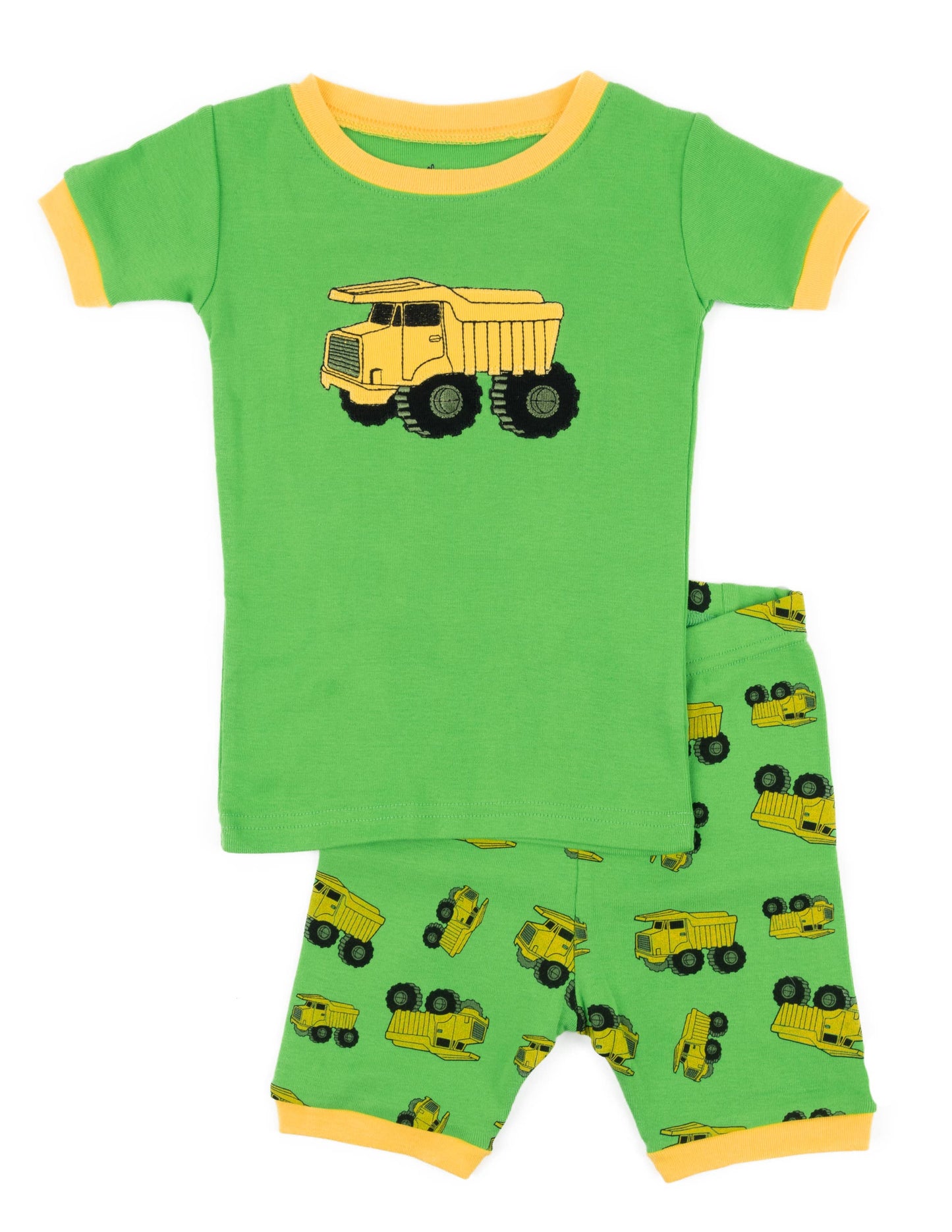 Dump Truck Short Pajamas