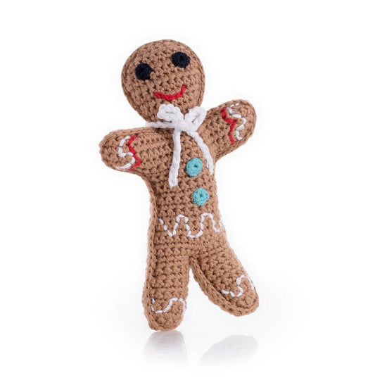 Pebble - Christmas Gingerbread Rattle