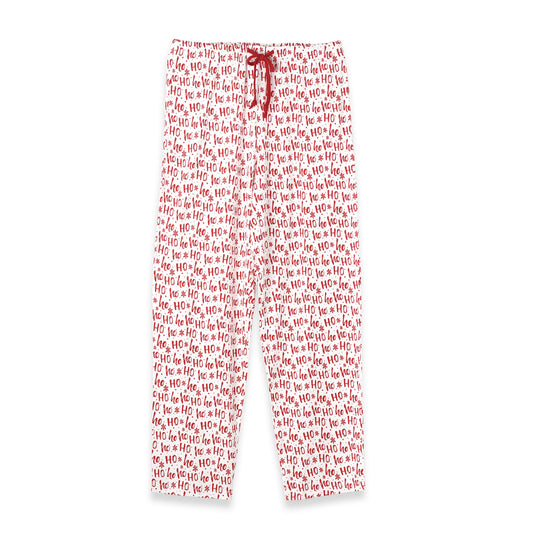 Christmas Bamboo Adult Pajama Pants Ho-Ho-Ho