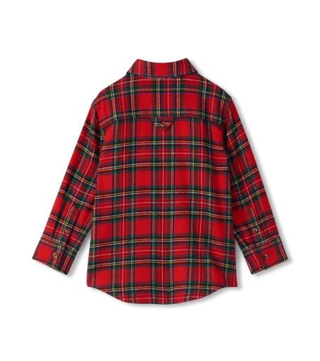 Holiday Plaid Button Down