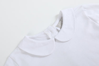 White Collared Shirt